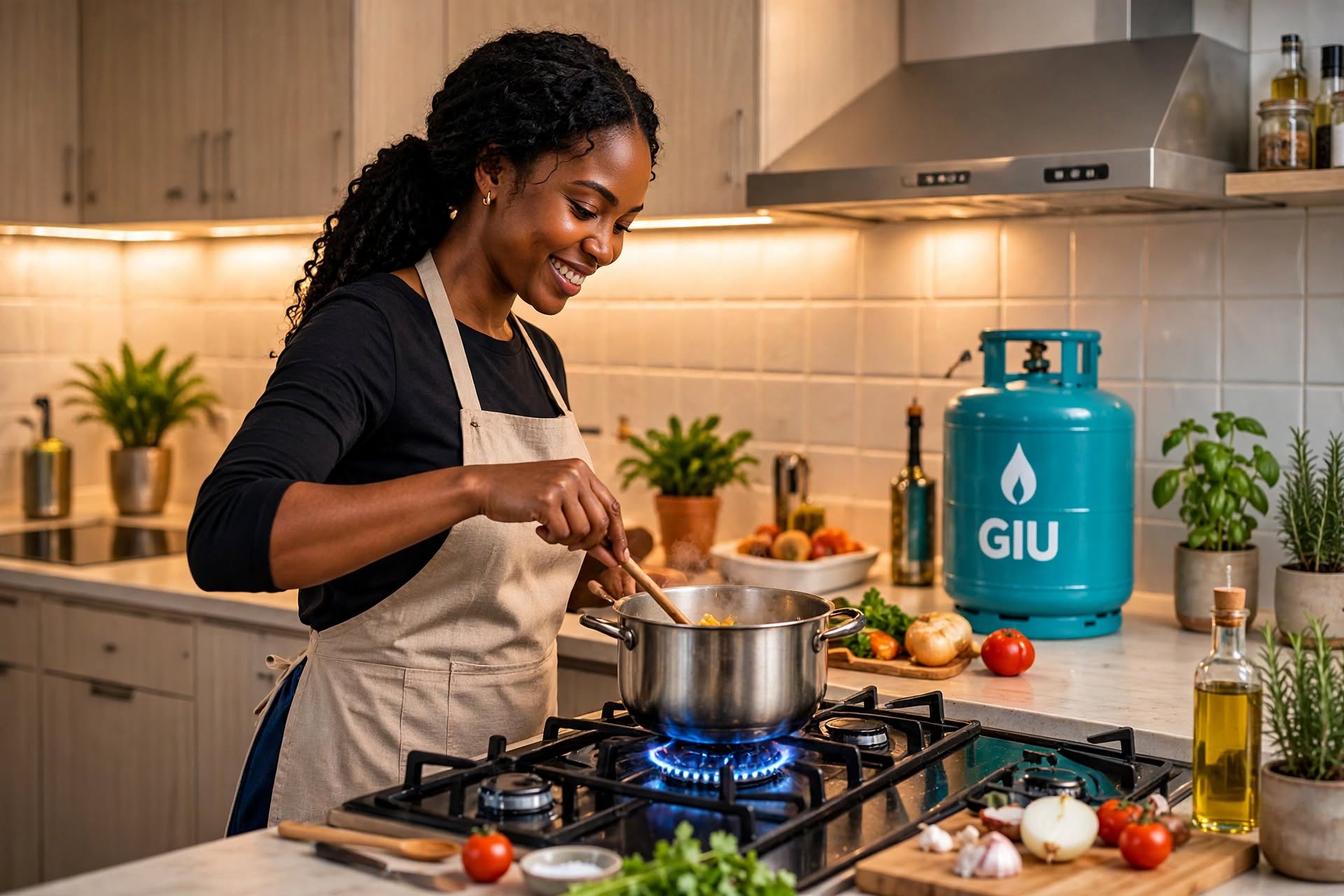 GIU LPG household kitchen