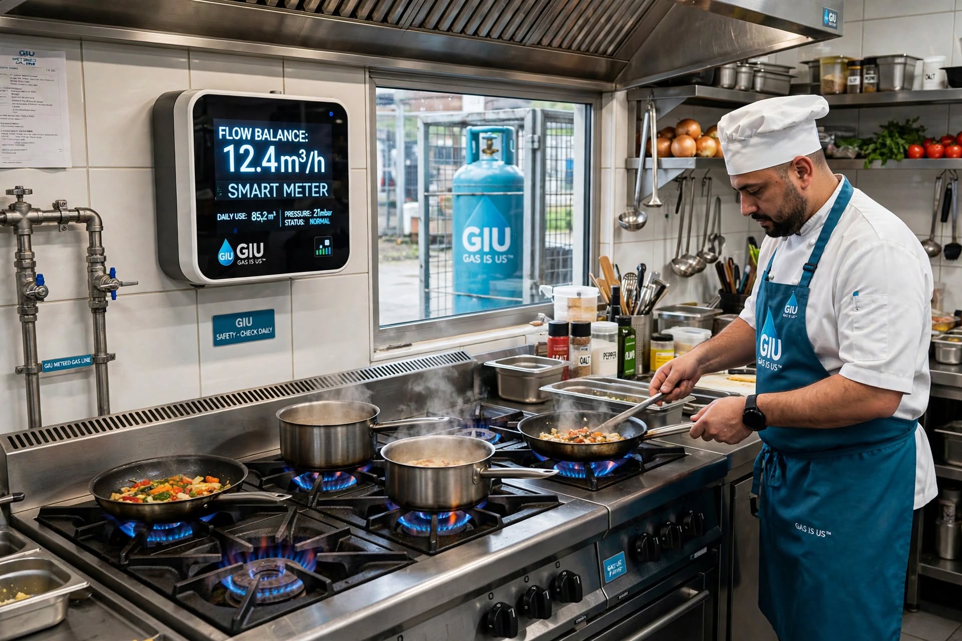 GIU restaurant commercial LPG service